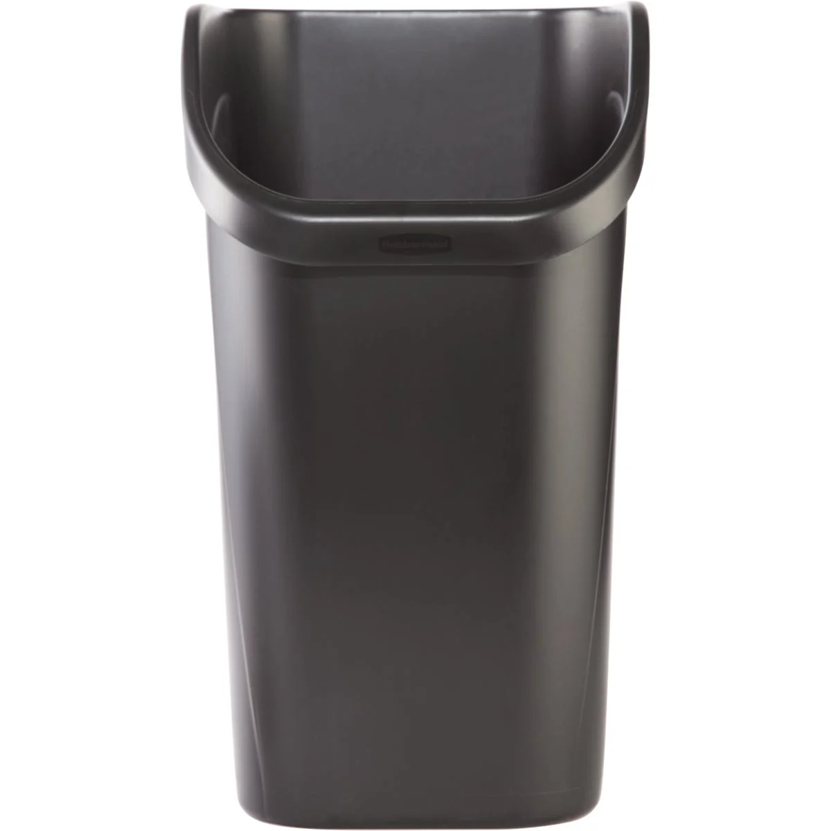 High-Grade Rubbermaid 9.4 Gal. Black Undercounter Wastebasket Unique