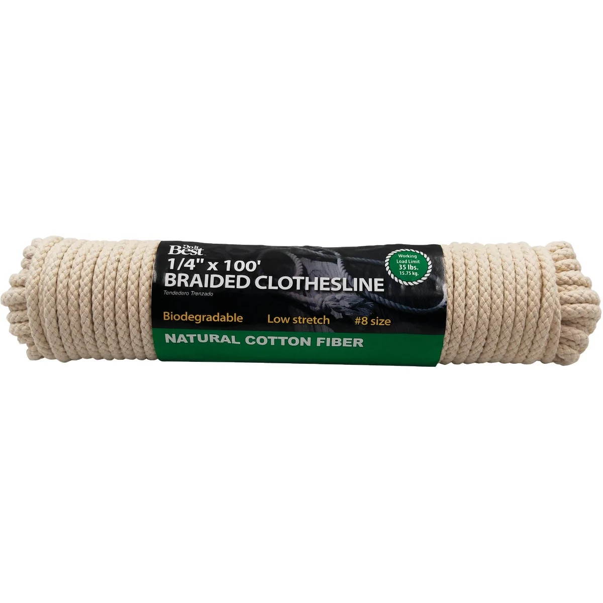 Efficient Do it 100 Ft. 1 4 In. Braided Clothesline Optimized