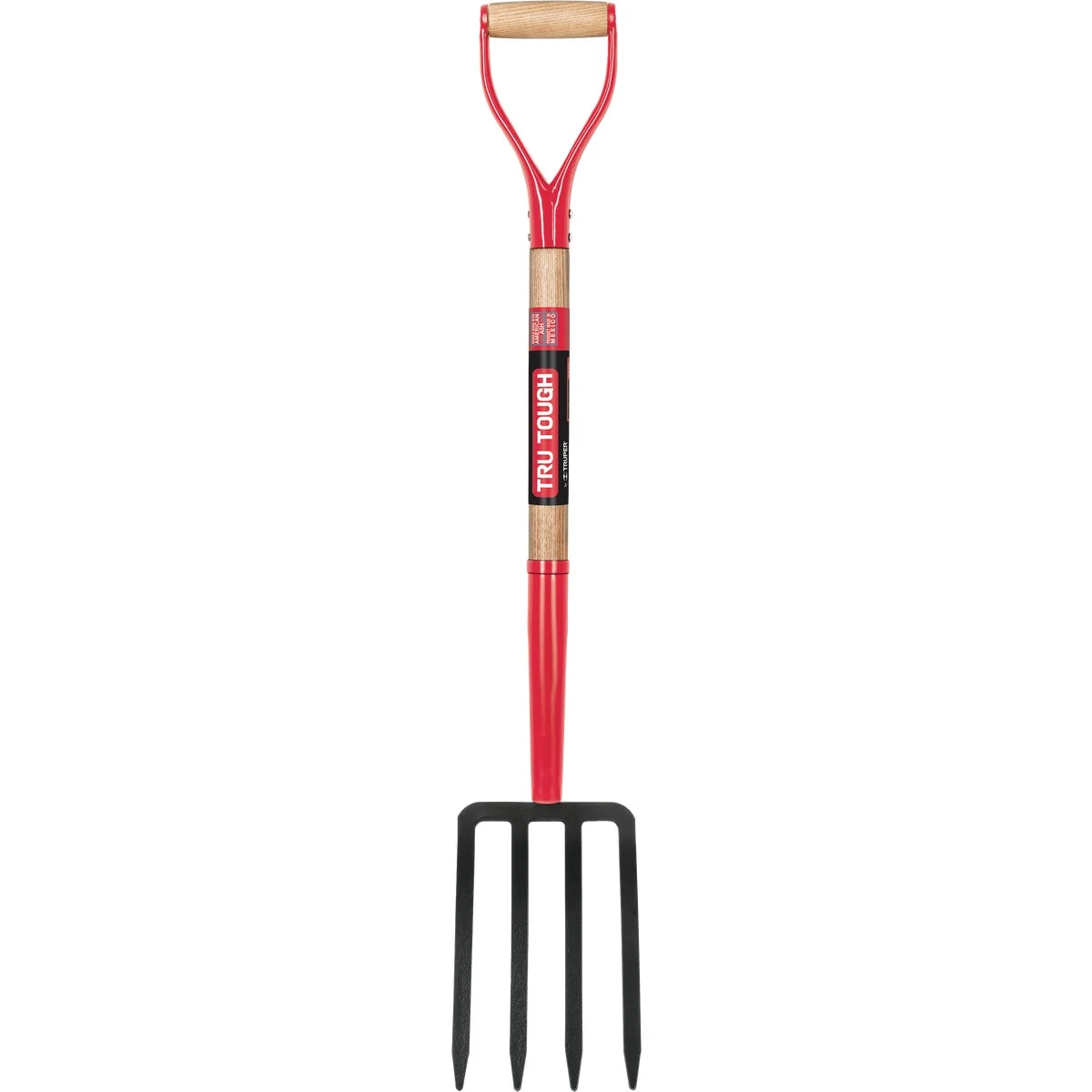 Pure Truper Tru Tough 30 In. Wood Handle Spading Fork 4-Tine Healthy