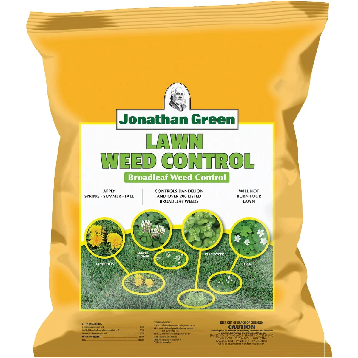 Quality Jonathan Green 10 Lb. Ready To Use Granules Lawn Weed Control Weed Killer Selected