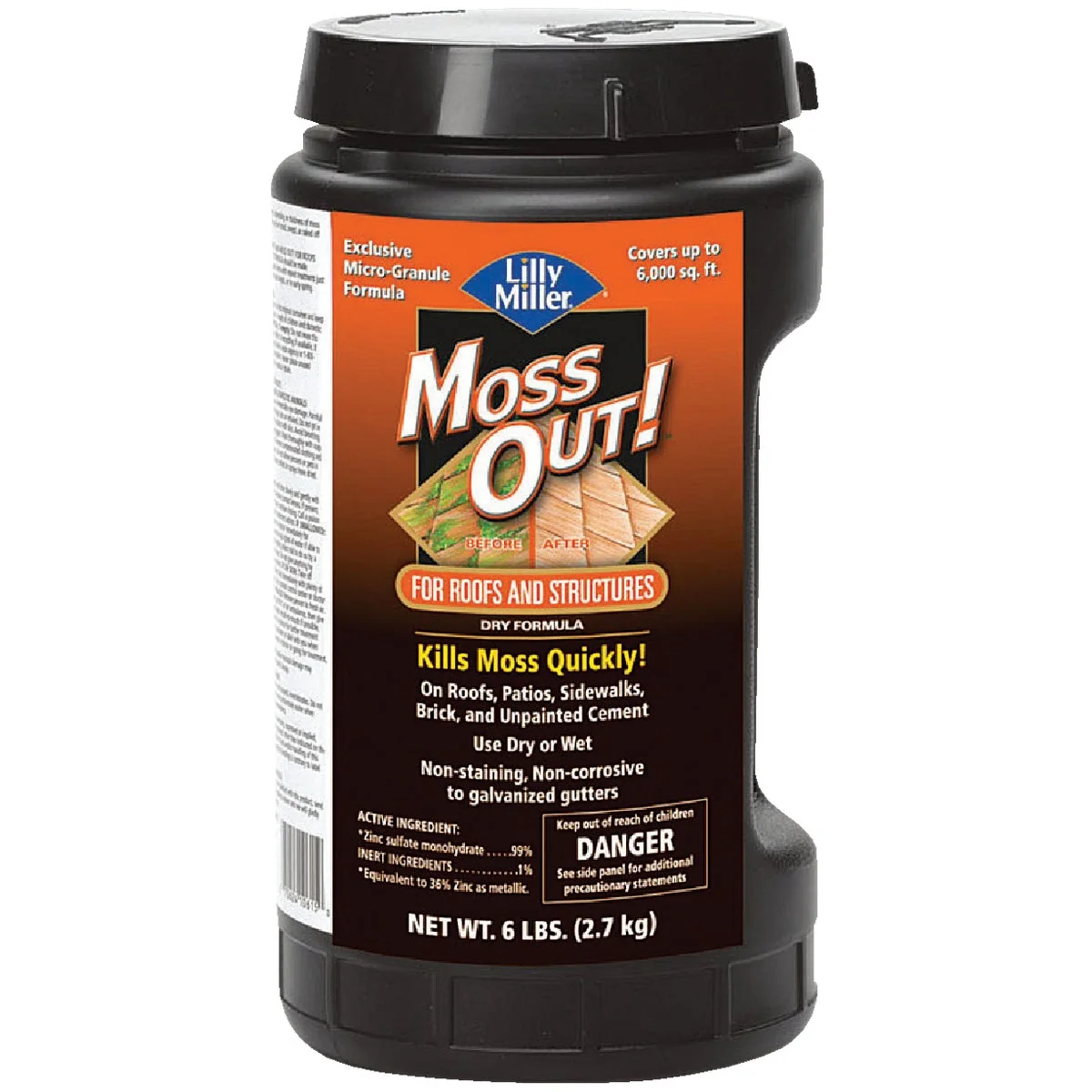 High-Quality Lilly Miller MOSS OUT 6 Lb. Ready To Use Granules Moss Algae Killer Stylish