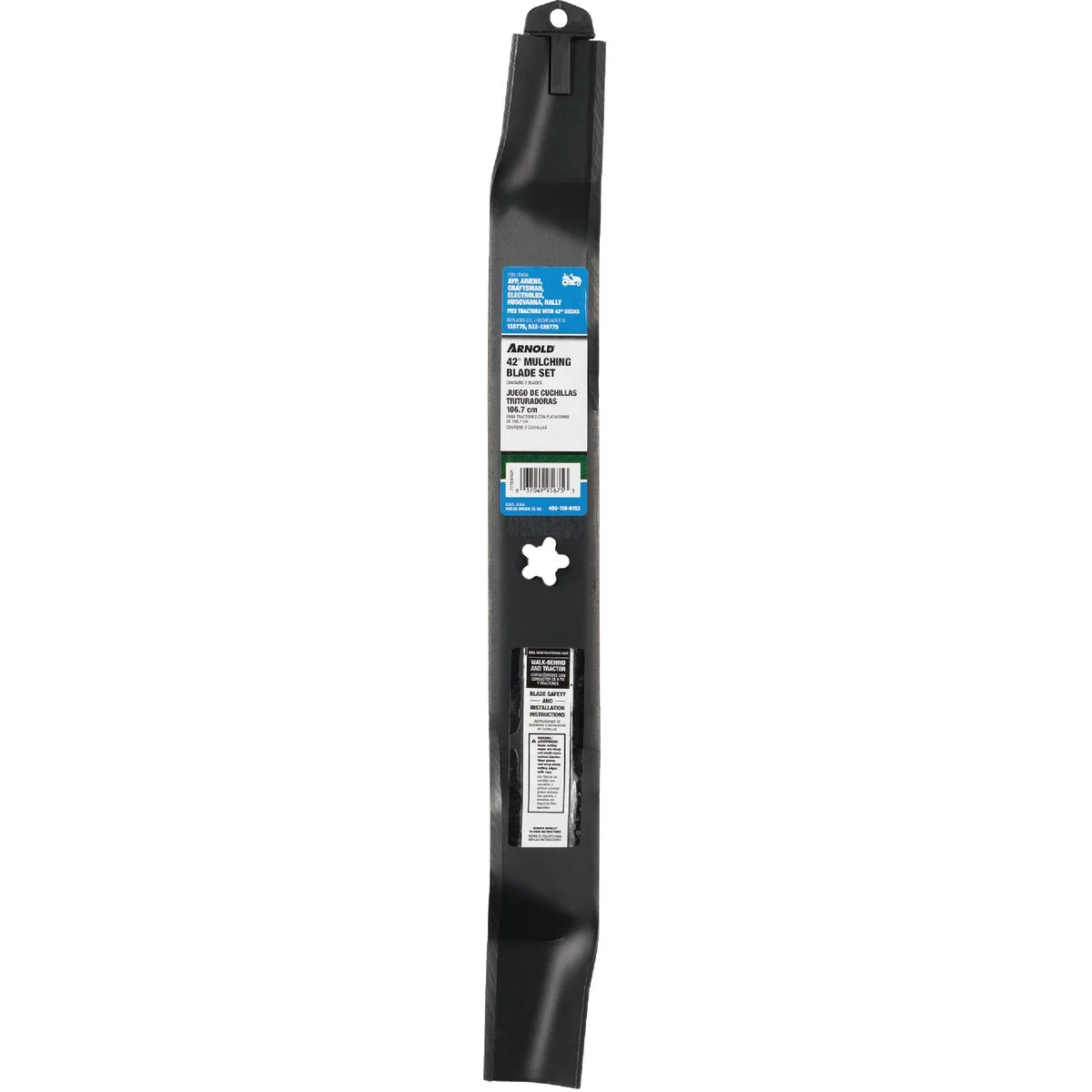 Specialty Arnold 42 In. Tractor Mulching Mower Blade Set Comfortable
