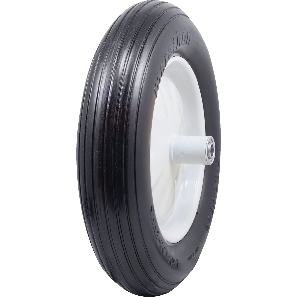 Organic Marathon 16 x 480 400-8 In. Flat Wheelbarrow Wheel Breathable