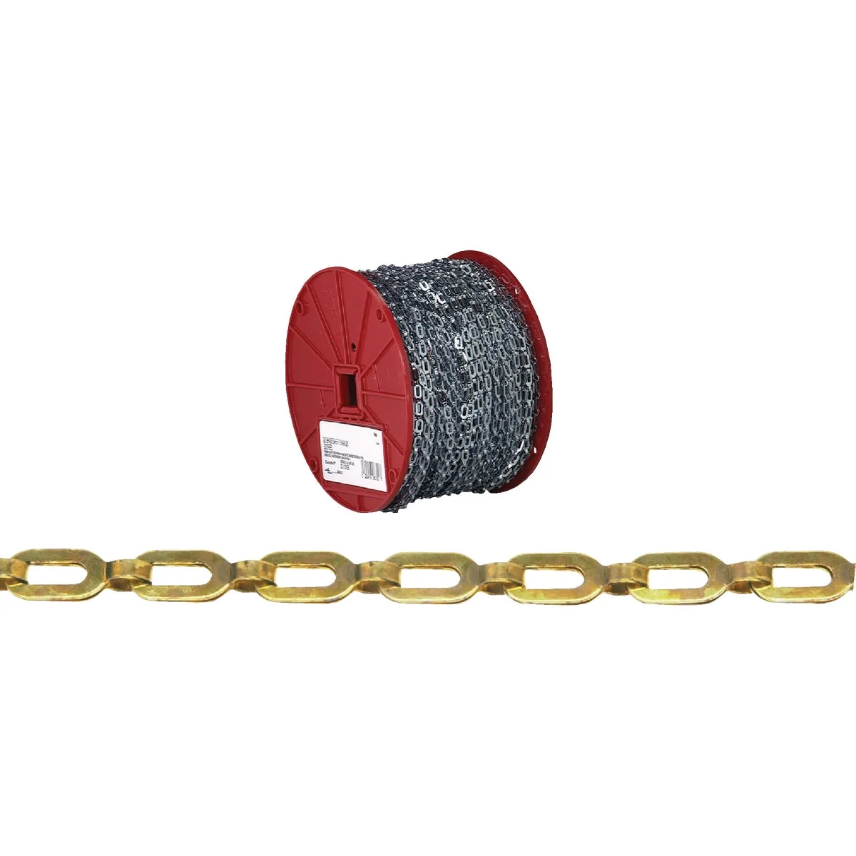 First-Class Campbell 1 0 200 Ft. Bright Brass Coil Chain Durable
