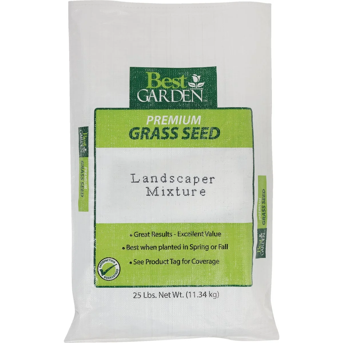 Green Garden 25 Lb. 3750 Sq. Ft. Coverage Sun to Partial Shade Grass Seed Responsible