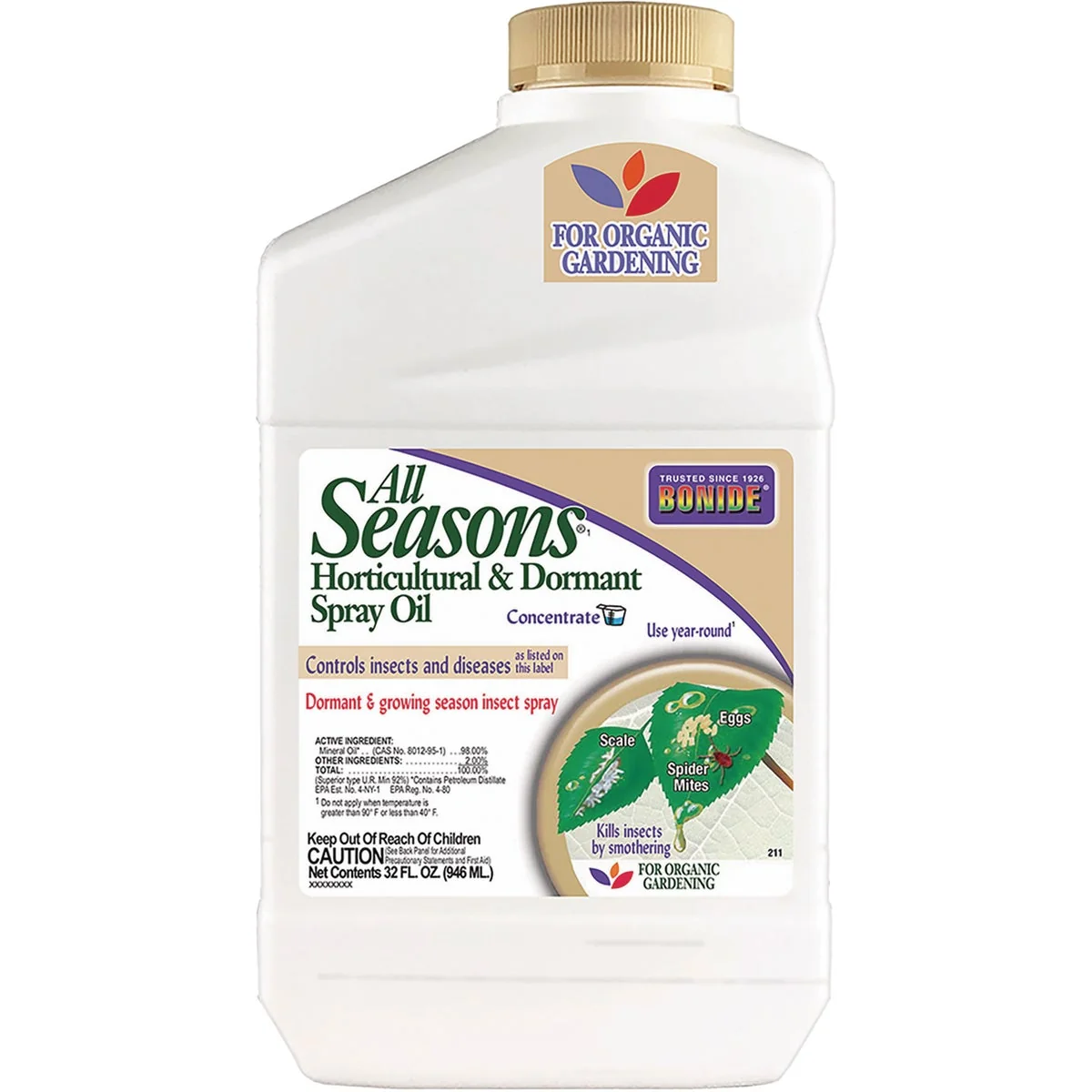 Stylish Bonide All Seasons 32 Oz. Concentrate Dormant Horticultural Oil Premium