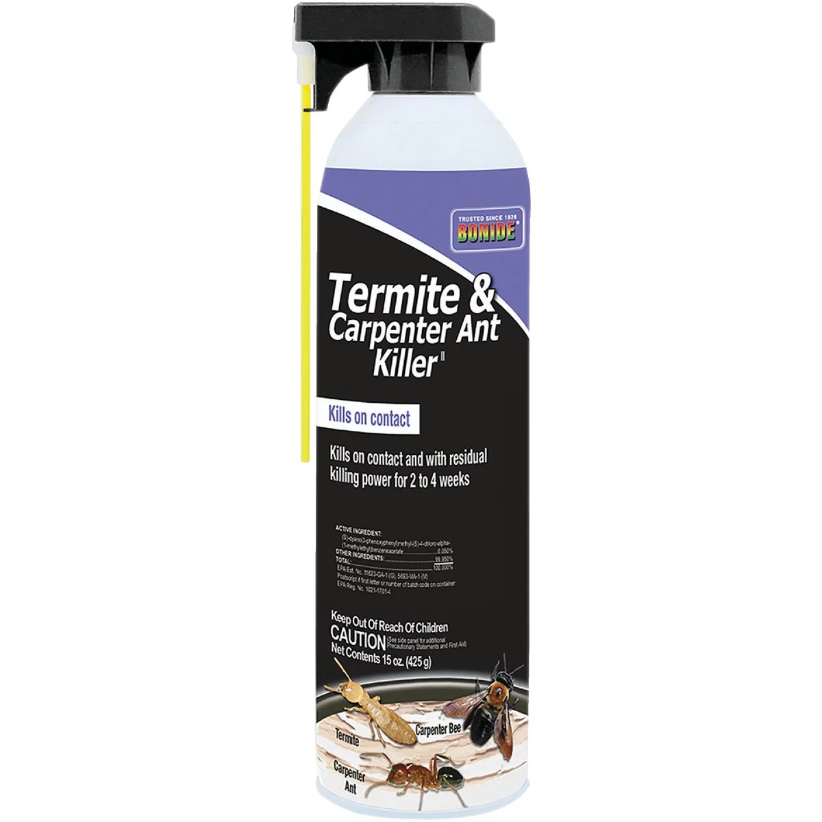 Dependable Bonide Revenge 15 Oz. Aerosol Spray Termite Carpenter Ant Killer Clean