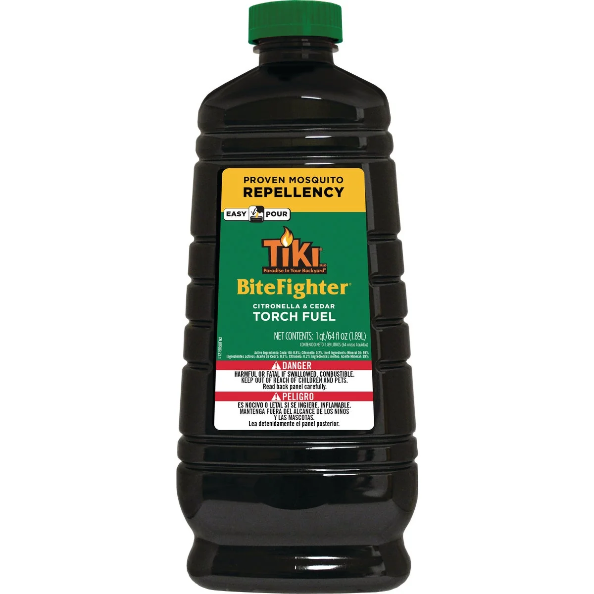 Breathable Tiki BiteFighter 64 Oz. Cedar Citronella Torch Fuel Solid