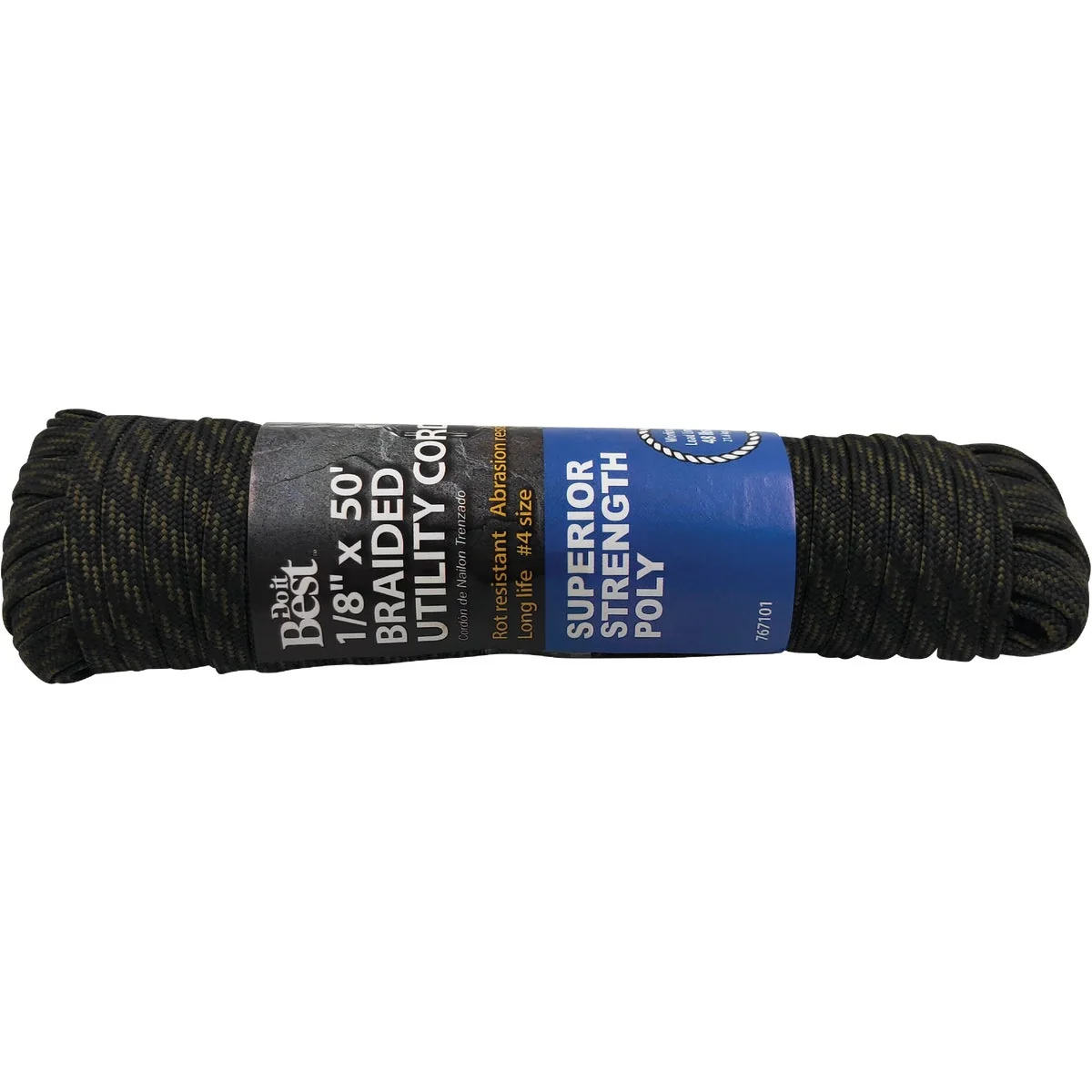 Expertly Made Do it 1 8 In. x 50 Ft. Camouflage Braided Polypropylene Paracord Stylish