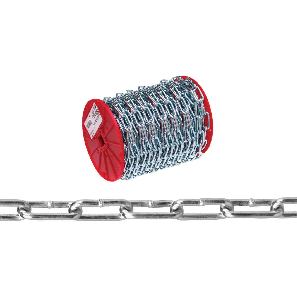 Consistent Campbell 2 125 Ft. Zinc-Plated Low-Carbon Steel Coil Chain Quality