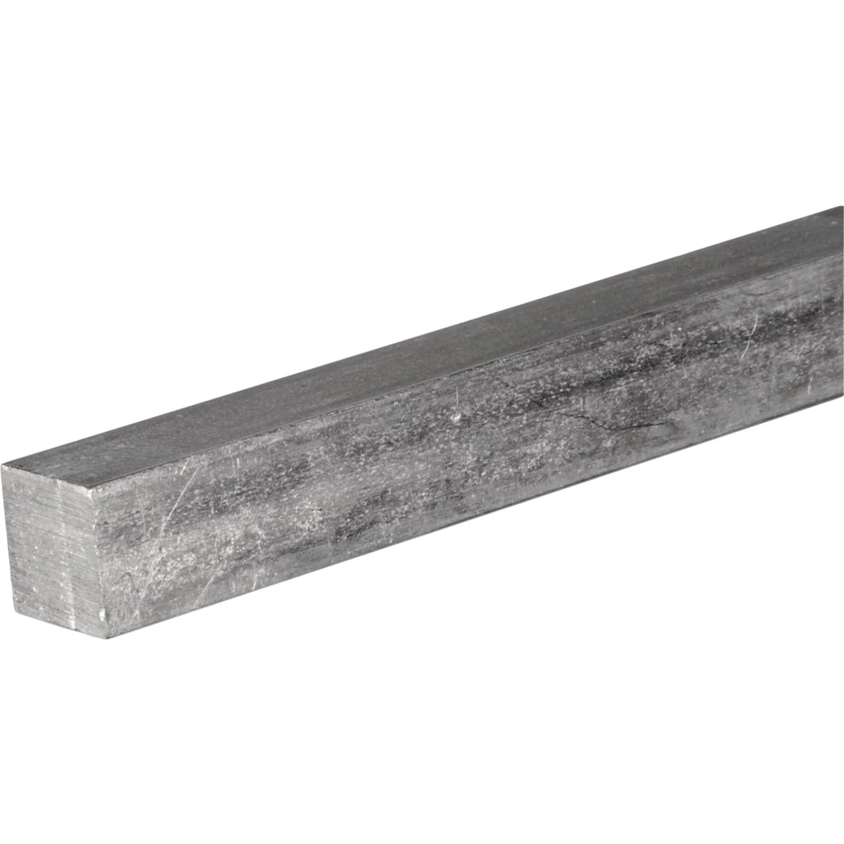 Smart HILLMAN Steelworks 1 8 In. x 1 Ft. Zinc-Plated Steel Solid Square Key Stock Fine