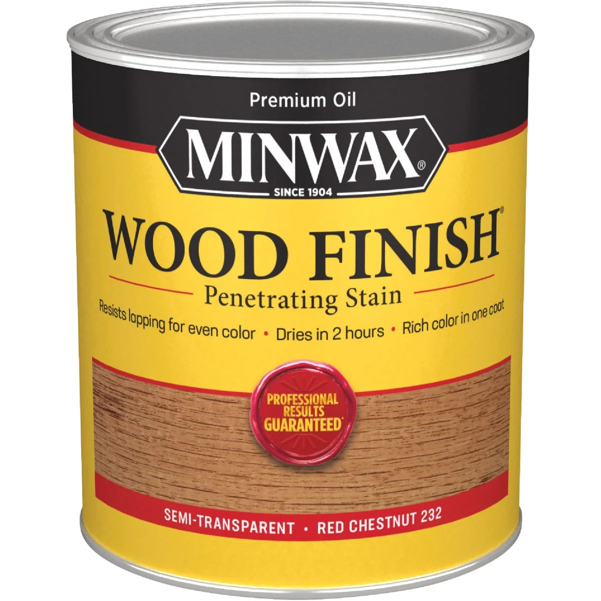 Healthy Minwax Wood Finish Penetrating Stain Red Chestnut 1 Qt. Natural