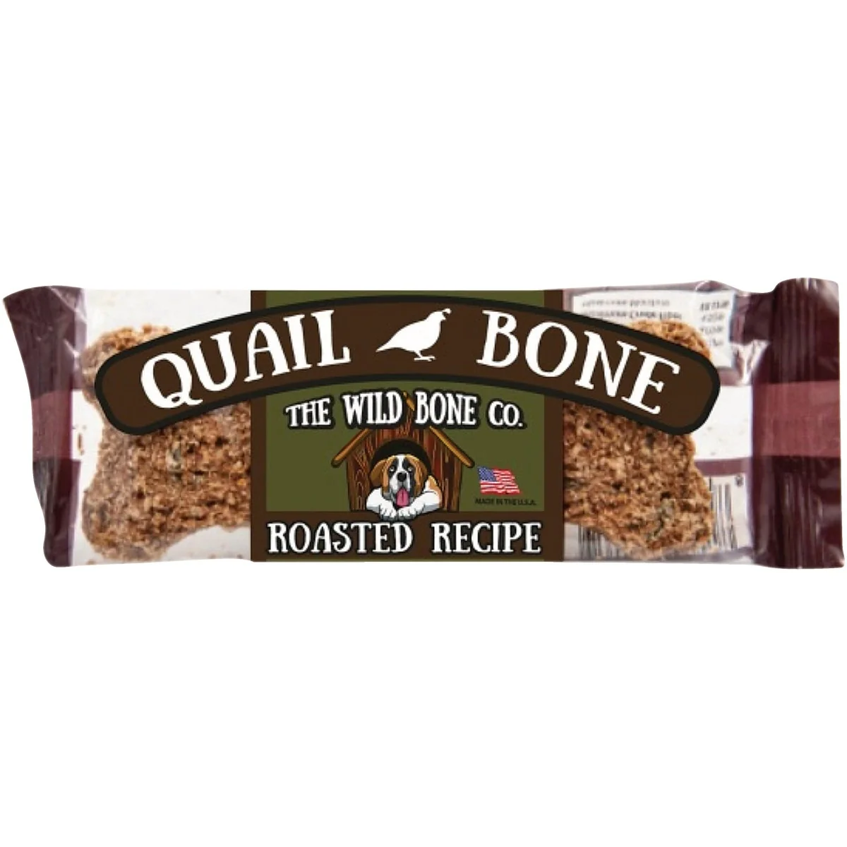 Solid The Wild Bone Company Quail Bone Dog Treat Easy-to-Use