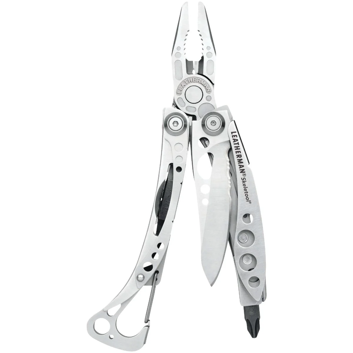 Minimalist Leatherman Skeletool 7-In-1 Stainless Steel Multi-Tool Functional