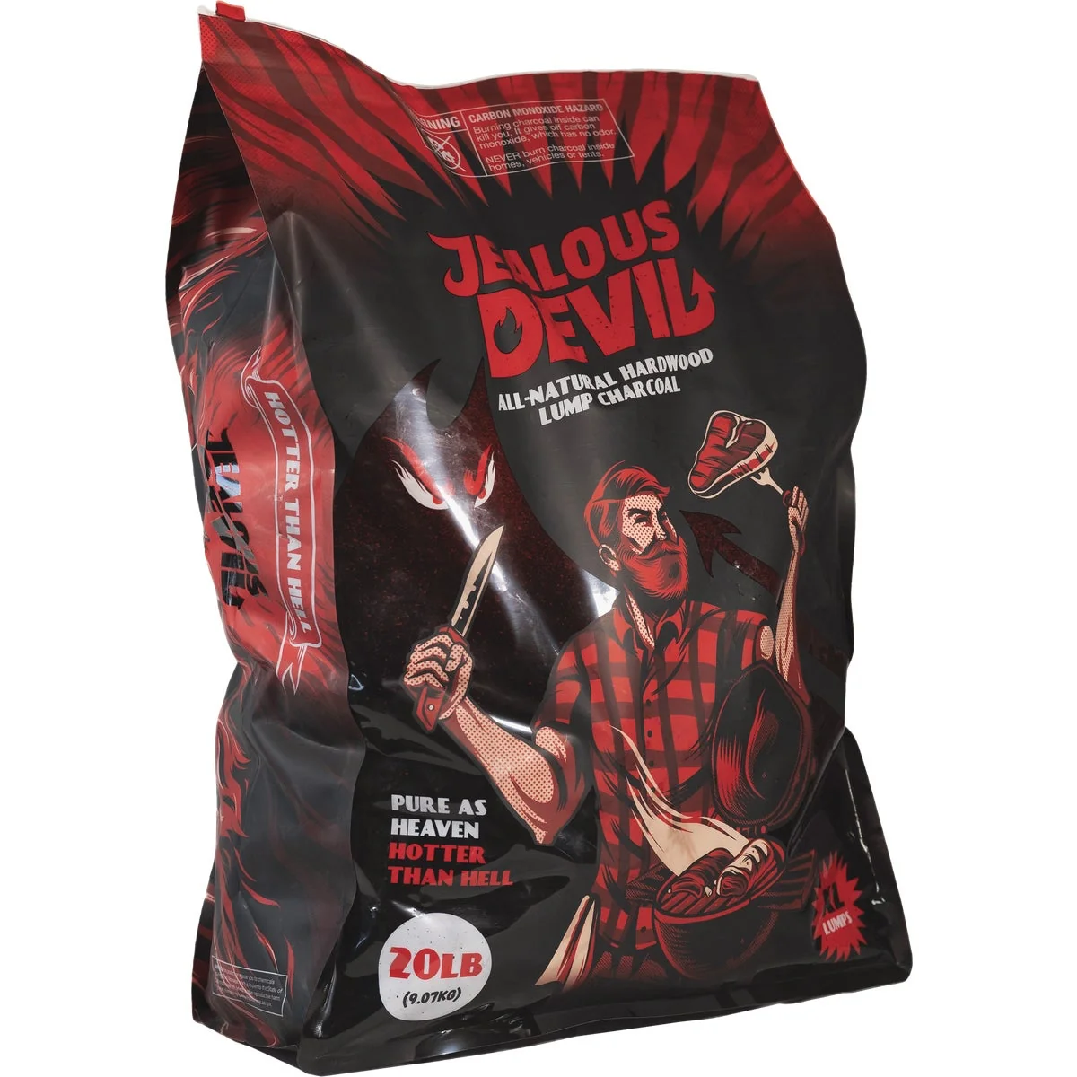 First-Class Jealous Devil Chunx 20 Lb. Hardwood Lump Charcoal Soft