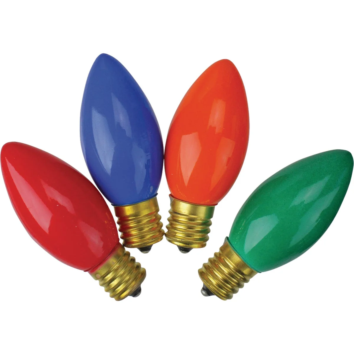 Unique J Hofert C9 Multi Ceramic 125V Light Bulb 4-Pack Expertly Made