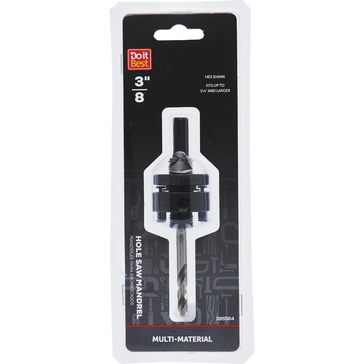 User-Friendly Do it 3 8 In. Hex Shank Hole Saw Lightweight
