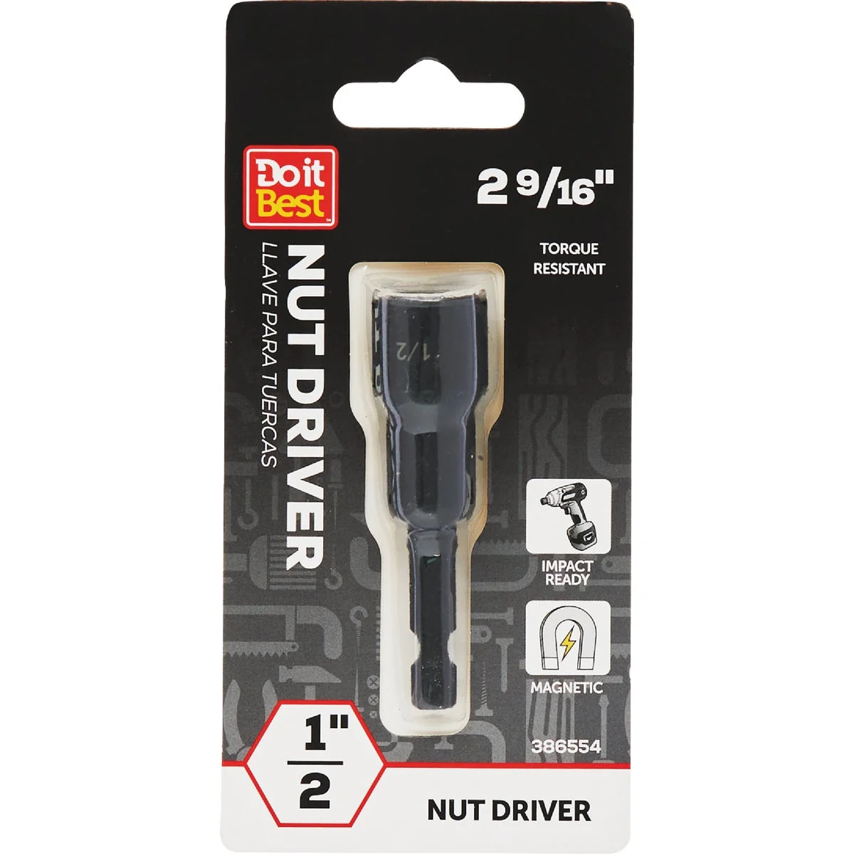 Solid Do it 2-9 16 1 2 In. Nut Driver Soft