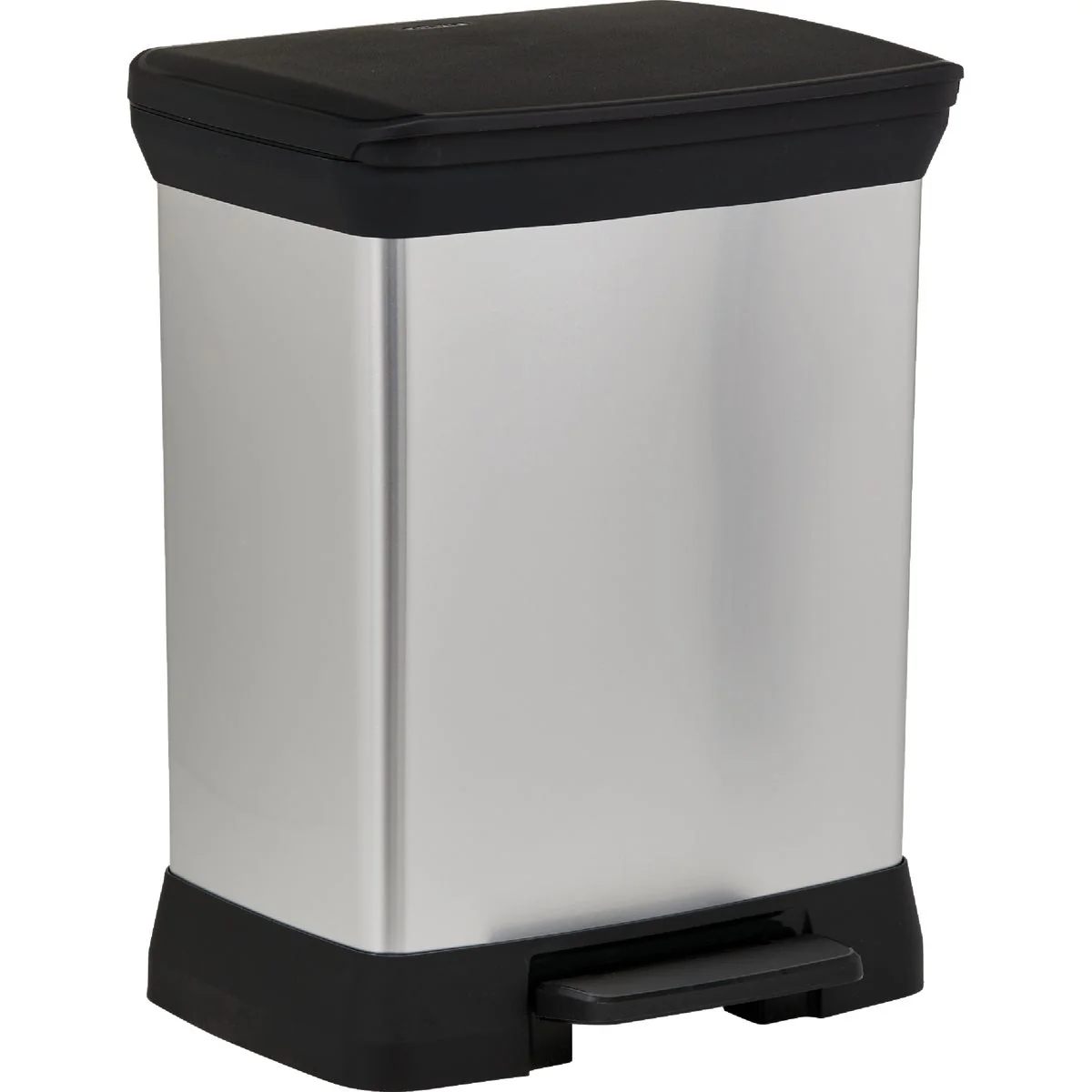 Unique Curver Deco 8 Gal. Trash Bin Proven