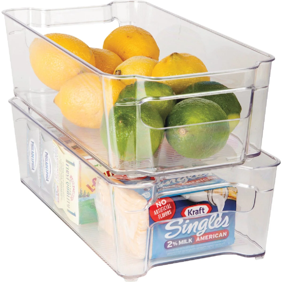 Premium Dial 8.5 In. x 3.75 In. x 12.5 In. Stacking Refrigerator Organizer Expertly Made