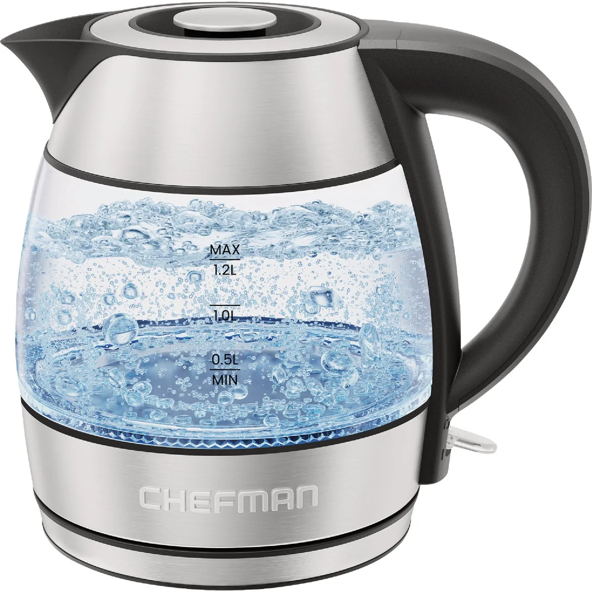 Reusable Chefman 1.2L Electric Kettle Modern