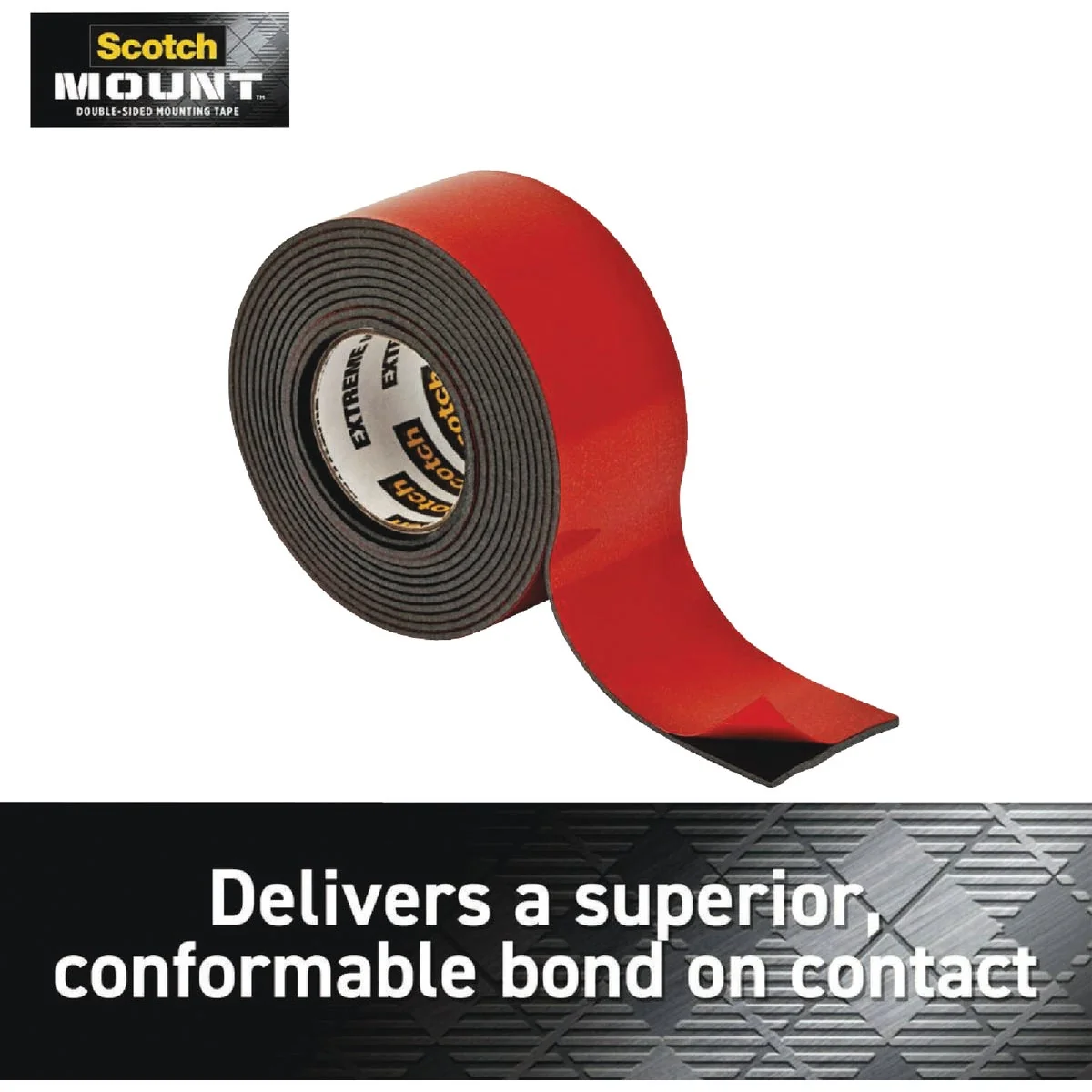 Fine ScotchMount 1 In. x 48 In. Extreme Double-Sided Mounting Tape Organic