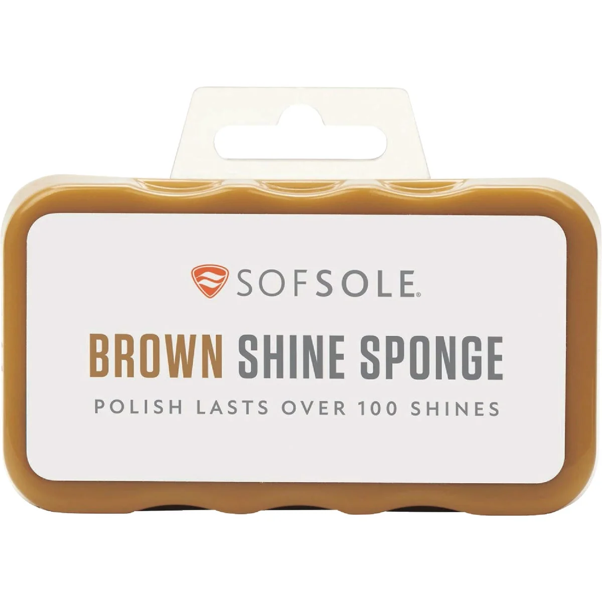 Certified Sofsole Brown Shine Sponge Prestigious