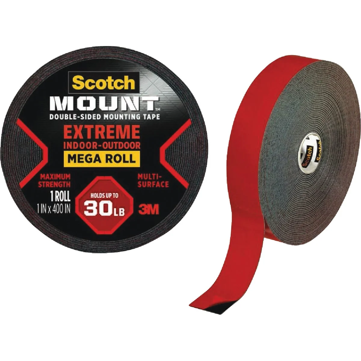 Exceptional Scotch Mount 1 In. x 400 In. Extreme Double-Sided Mounting Tape Mega Roll Crafted