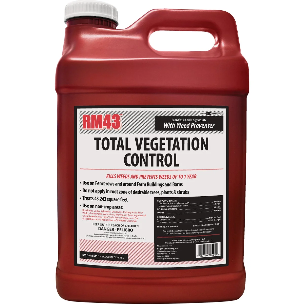 Reliable RM43 2.5 Gal. Concentrate Total Vegetation Control Exclusive