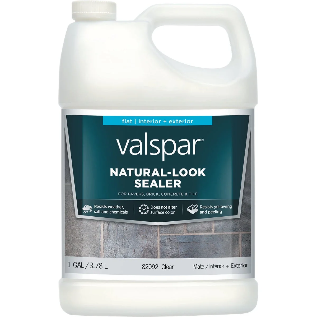 Casual Valspar Natural Look Low Gloss Sealer 1 Gal. Clear Durable