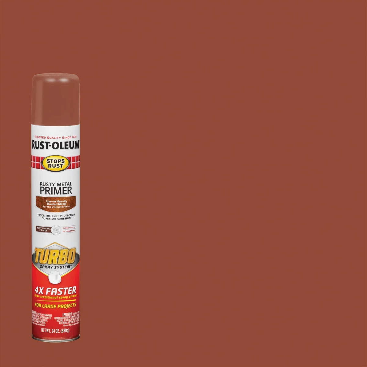 Dependable Rust-Oleum Stops Rust 24 Oz. Flat Rusty Metal Primer Spray High-Quality