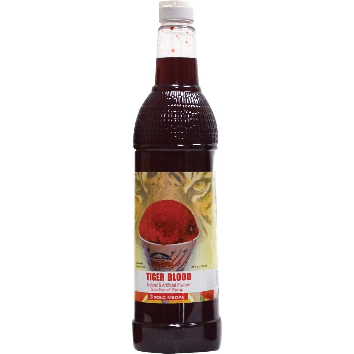 Green Gold Medal Tiger's Blood 25 Oz. Sno-Kone Syrup Smart