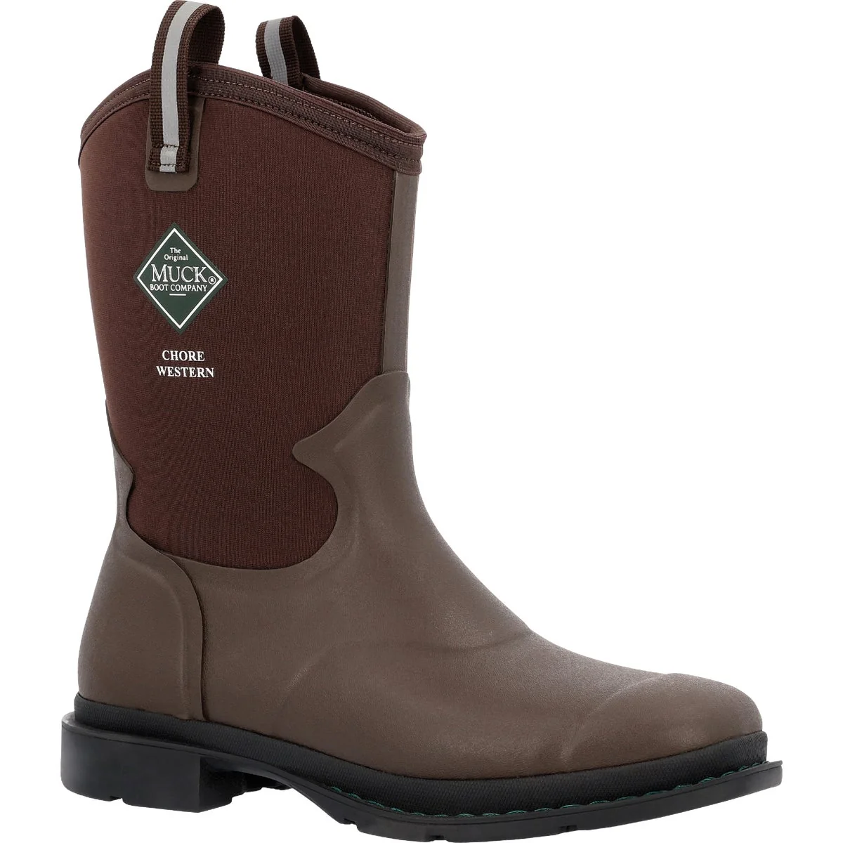 Refined The Muck Boot Company Men's 7 Dark Brown Chore Western Mid Boot Pure