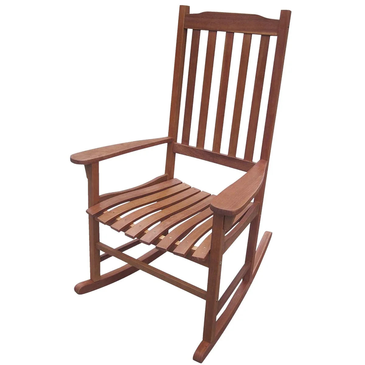 Optimized Northbeam Traditional Oil Stained Acacia Wood Porch Rocker Chair Elegant