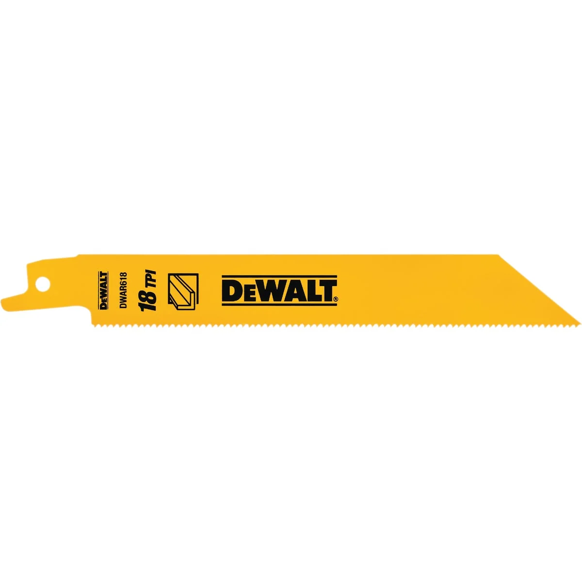 Relaxed DEWALT 6 In. 18 TPI Bi-Metal Metal Reciprocating Saw Blade 5-Pack Proven