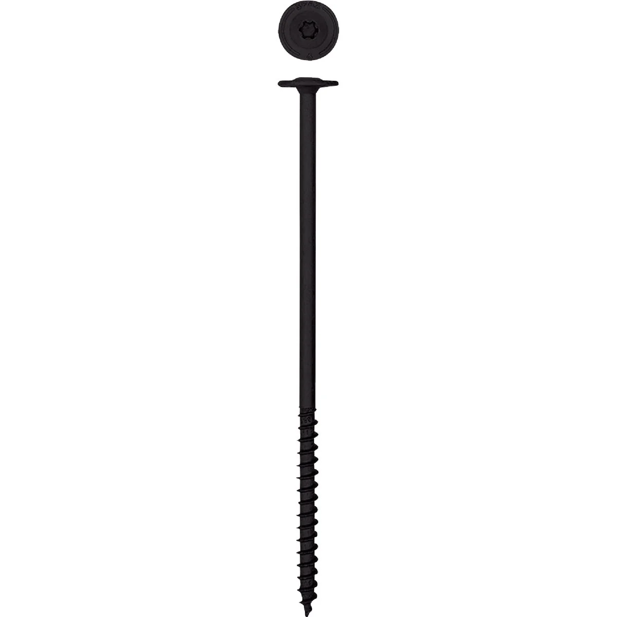 Long-Lasting SPAX 1 4 In. x 6 In. Washer Head Black HCR PowerLag Screw 200-Count Next-Generation