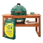 Certified XL Big Green Egg in Acacia Table Package Carefully Designed
