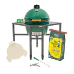 Quality XL Big Green Egg in a Corner Modular Package Elegant