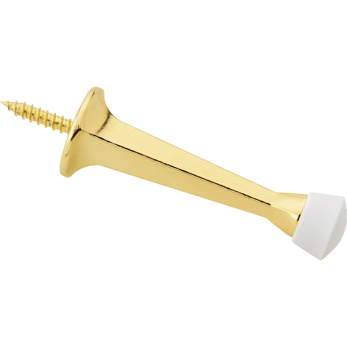 Fine Crafted National V243 3 In. Brass Rigid Square Door Stop Consistent