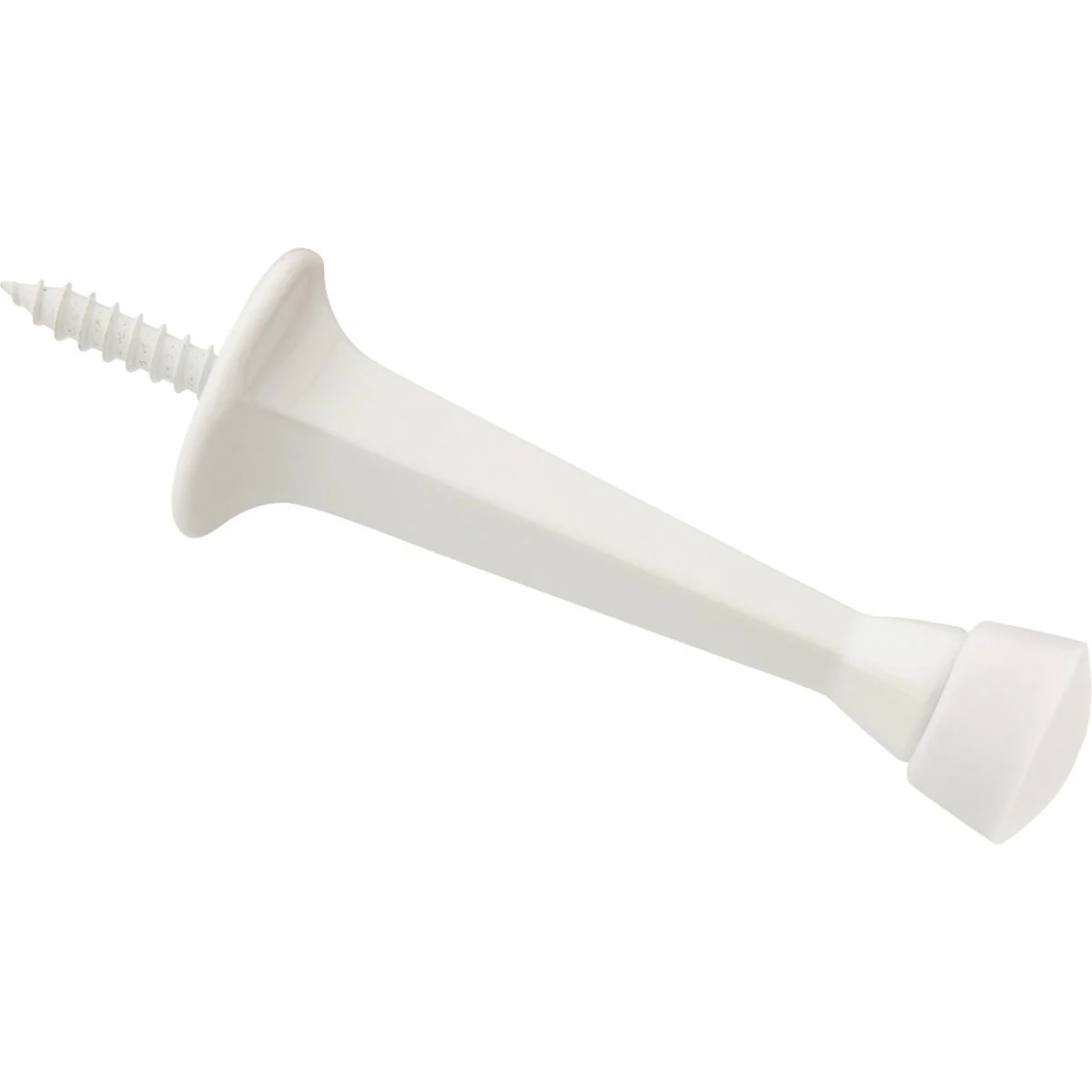 Prestigious National V243 3 In. White Rigid Square Door Stop Healthy