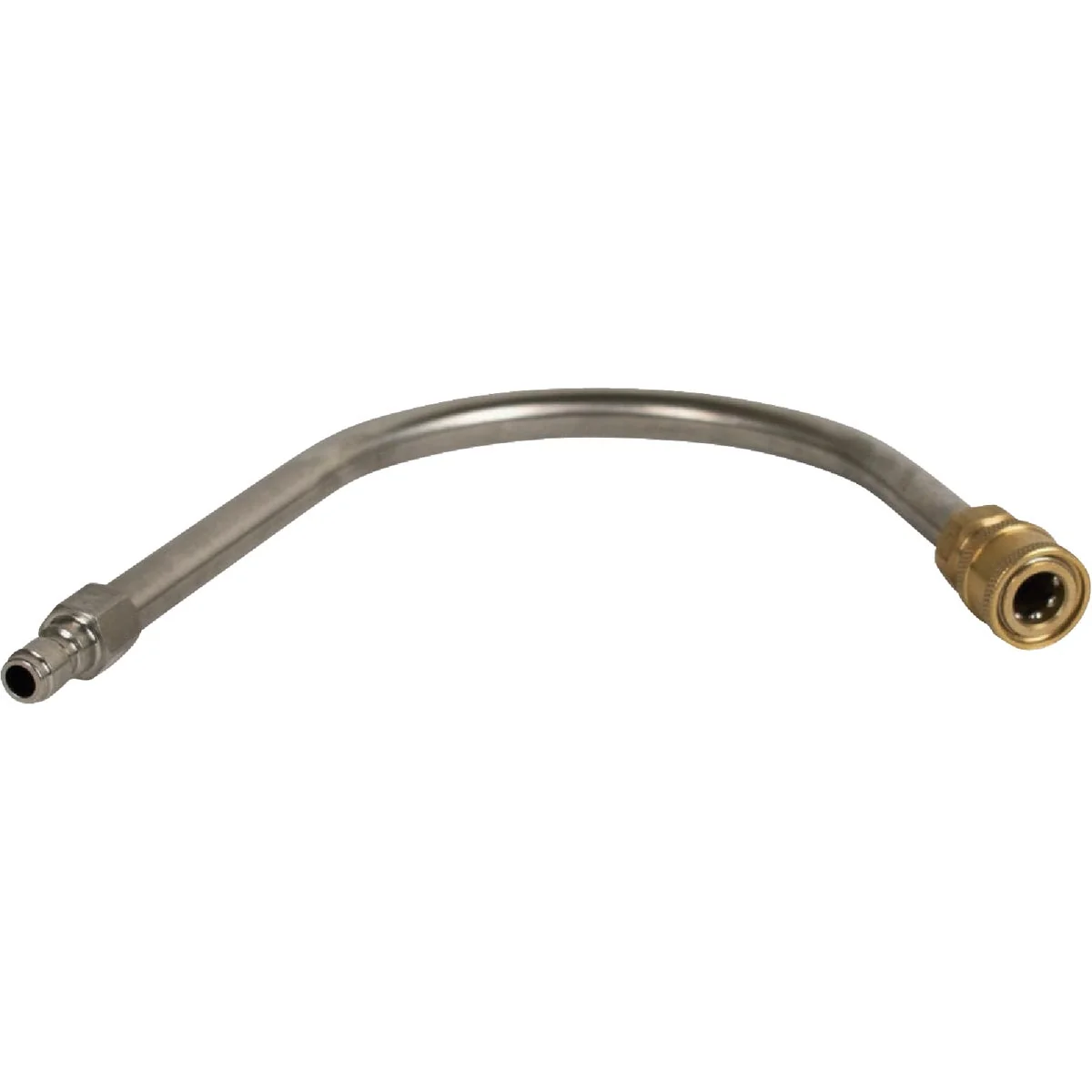 Pure Forney 1 4 In. Plug Quick Connect Curved Gutter Cleaner Attachment Flexible