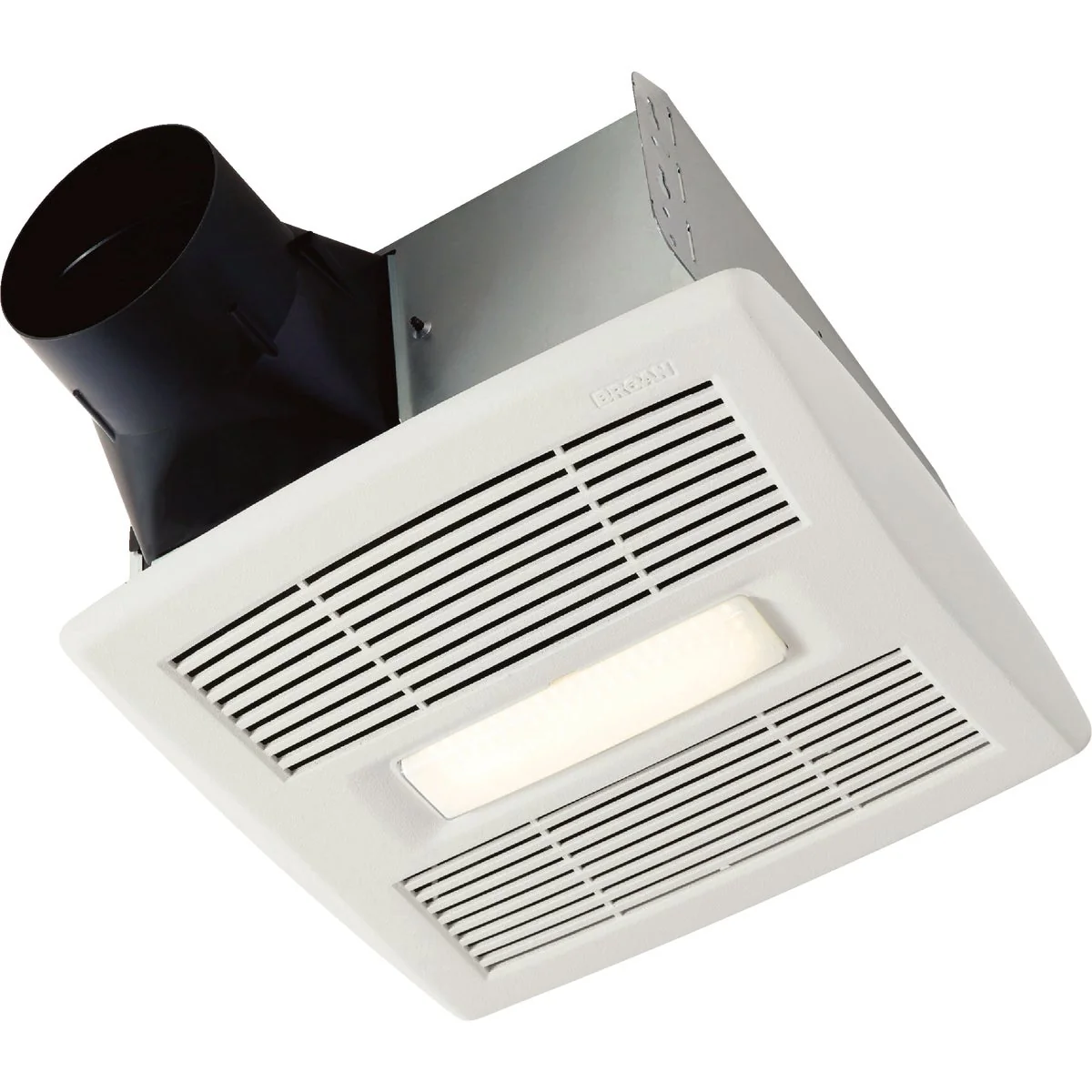 Stylish Broan-NuTone Flex Series 80 CFM 1.2 Sones 120V Ventilation Fan with LED Light Powerful