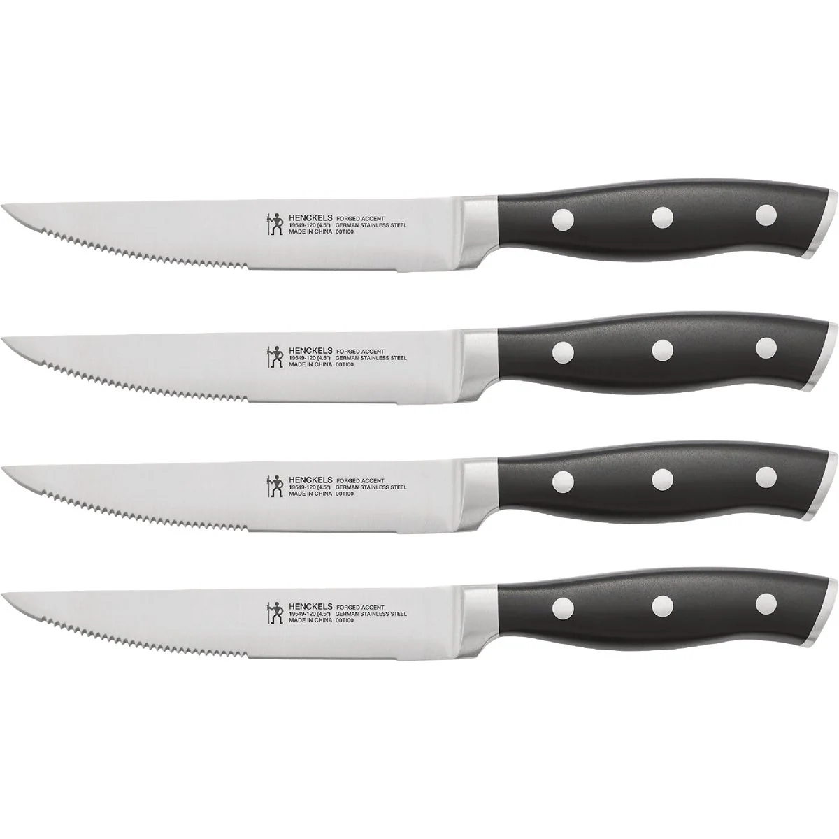 Carefully Designed J. A. Henckels International Forged Accent 4-1 2 In. Steak Knife Set 4-Piece Convenient