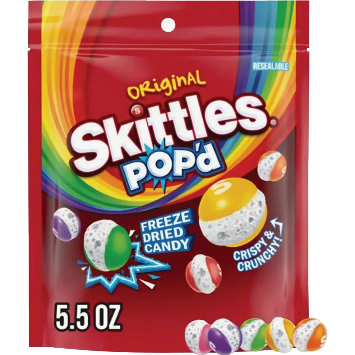 High-Quality Skittles Pop'd 5.5 Oz. Candy Professional
