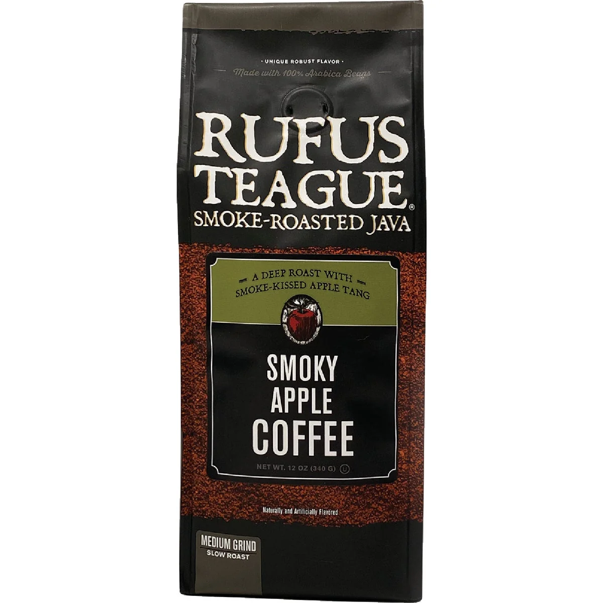 Trendy Rufus Teague 12 Oz. Smoke Roasted Coffee Smoky Apple Medium Grind Recyclable