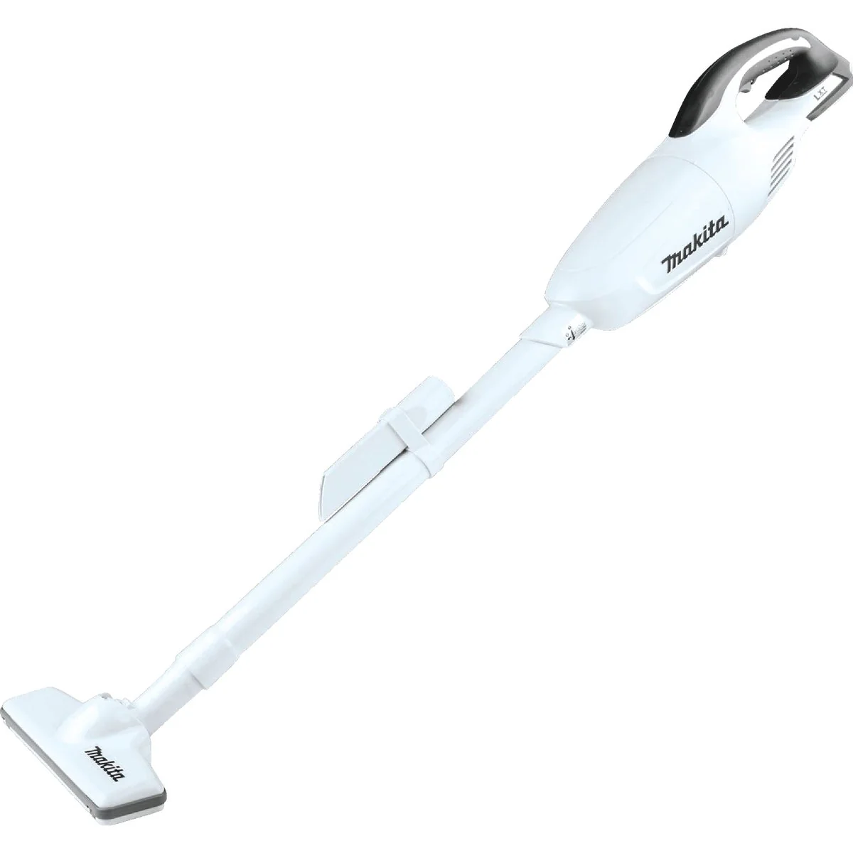 Fashionable Makita 18V LXT Cordless Bagless Compact Stick Vacuum Cleaner White Tool Only Lightweight