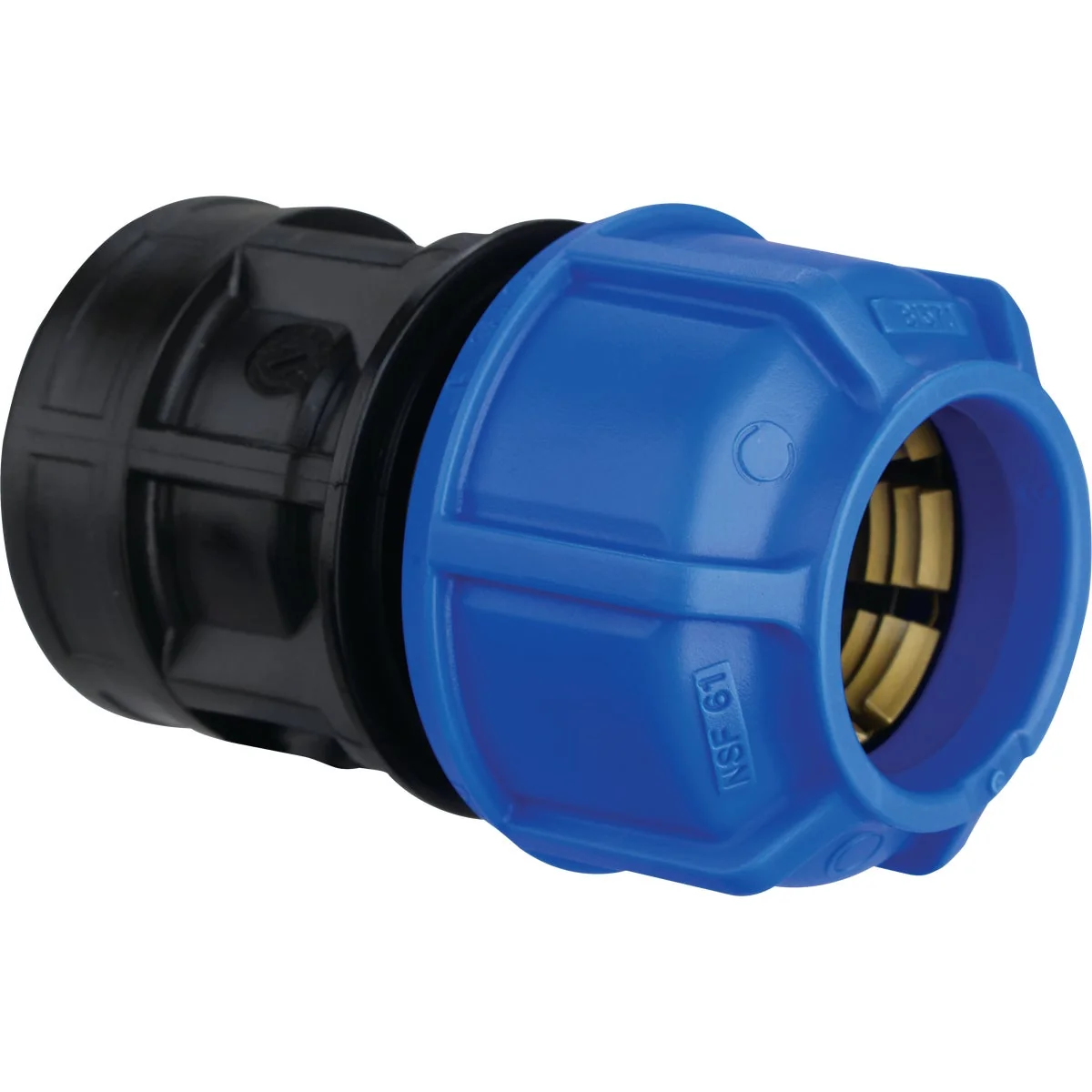 Relaxed IPEX 3 4 In. x 1 2 In. Polyethylene CTS Compression Female Adapter Sustainable