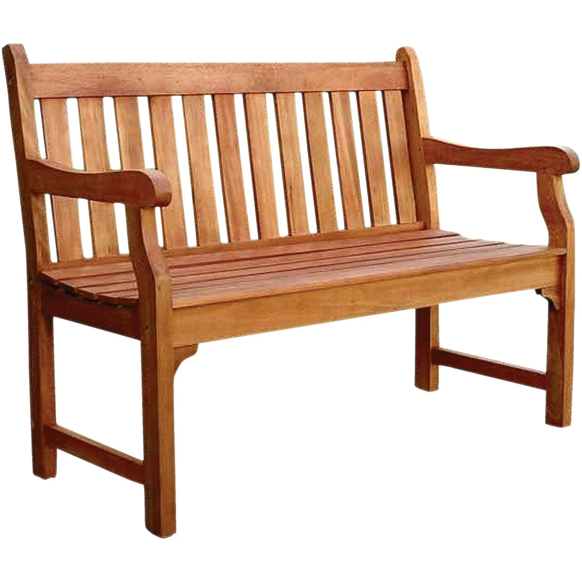 User-Friendly Northbeam Amherst Straight Back Garden Bench Fine