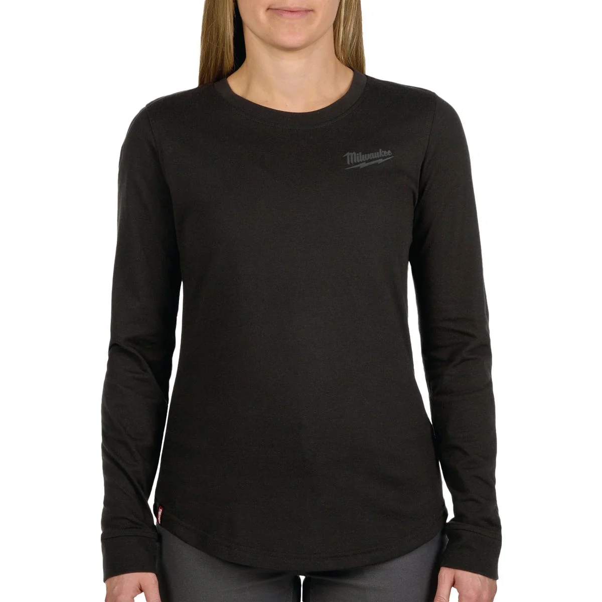Elite Milwaukee FLEX Women's Small Black Long Sleeve Hybrid T-Shirt Quality