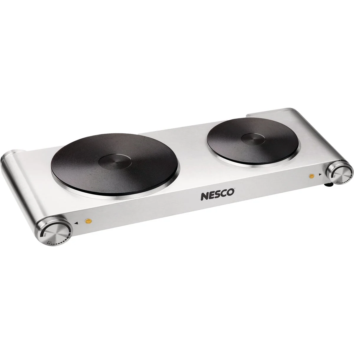 Flexible Nesco Double Hot Plate with Die Cast Burner Refined